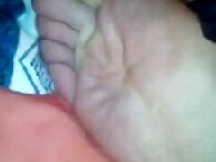 Cum on my feet