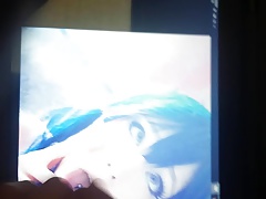 cum tribute Girl in cosplay ahegao