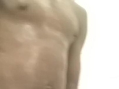 BIG BLACK COCK Phat Jizz Flow in Douche