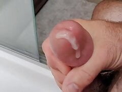 Cumming in my campers shower
