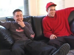 Str8 Guys Johnny and Nate Inhaling Lollipop