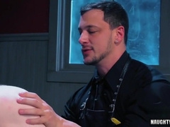 Tattooed dude goes wild and takes it deep in the ass while getting a hot jizz flow