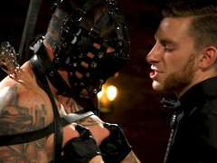 Naked male domination with waxing for Sebastian Keys and Dane Stewart