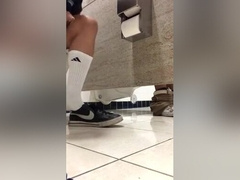 Me Sucking Cock Under A Mall Bathroom Stall
