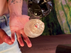 TUGGING MACHINE JIZZ FLOW