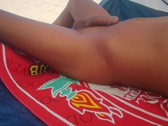 Attempting Not To Get Caught Stiff Eyeing Nubiles On The Naked Beach Part two