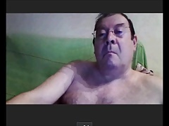 horny spanish grandpa wanking webcam