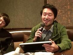 Gay twinks fuck in orgy