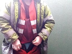 pissing at work