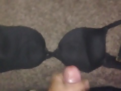 Cum on mother in laws bra