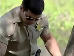 Musceld queer Cop ravages Outside   - nial