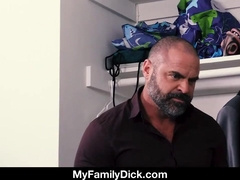 step Parent Strokes His