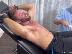 Hairy hunk Daniel s with big feet