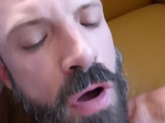 Giant fucks small man