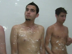 Young dudes explore each other's bodies in a steamy, hot and heavy scene