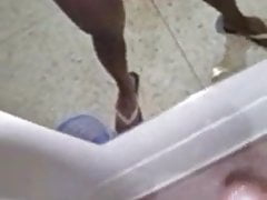 Black gay from USA jerk off