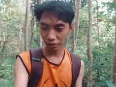 Lost in the woods waiting for a handsome dude with a big cock