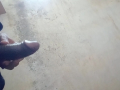 Indian hetero dude peeing in shower