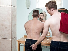 Stepbrothers Blake Hunter and Ty Derrick blow off some steam