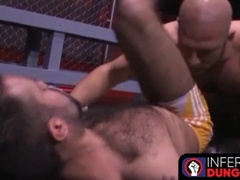 InfernoDungeon.com - Post-wrestling fist fucking and jerking off session with hunks