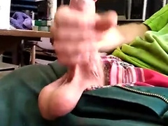 Masturbating off at Work