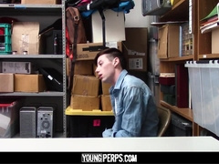 YoungPerps - Dumb youngster criminal blows a draped cop