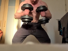 Muscle Boy Fap off with Jizm