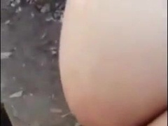 Daddy fuck Boy in Park