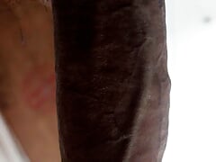 Asian boy big Dick fucking with sex toy milky pov homemade masturbation