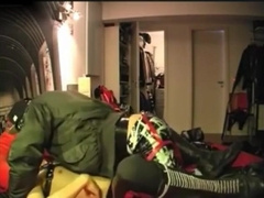 Rubberskin's raw fuck in gear