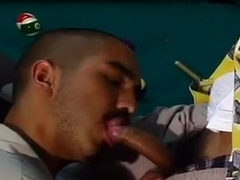 Two mexicans fuck after a game of pool