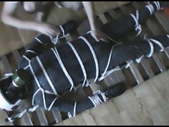 Restrained rubberslave