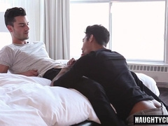 thick manmeat twunk brown-eye job And orgasm