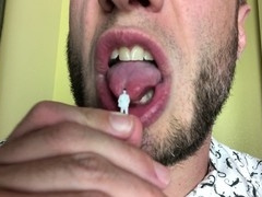 Burp domination, burping fetish, bully fart