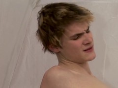 Young and fit studs in wild action