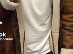 Hot guy in jeans with massive bulge
