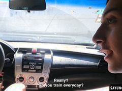 Horny Uriel Simon gets to taste his driver Fer Froma thick shaft