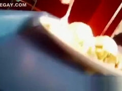 cum on food