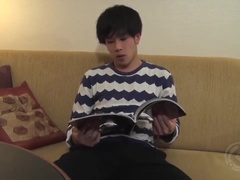 Pleasured Japanese twink gets dicked ill climax