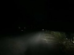nude slave at truckers place cums