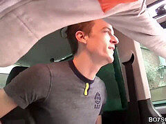 Jake Kelvin ravages two backside pirates super hard in the car