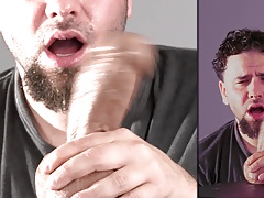 Handjob Facial and Post Cum Torture