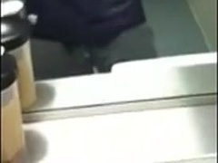 waiting for someone to walk in