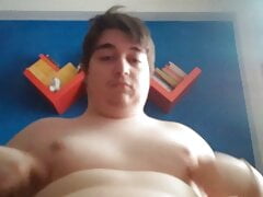 Getting naked and presenting my body OwO (old video)