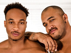 Black males showing what they can do together