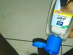 Desi guy jerking off for girlfriend and her mom. Girlfriend's mom