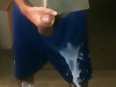 blonde_joseph A college boy cum on mirror, massive cumshot