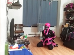 Sissy Sluts Selfbondage goes wrong