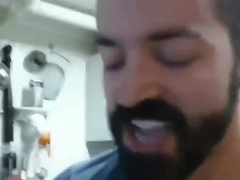 Hipster Demolished by Giant Hard-ons in Gang-bang