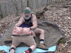 Grizzly, unshaved, bareback sex